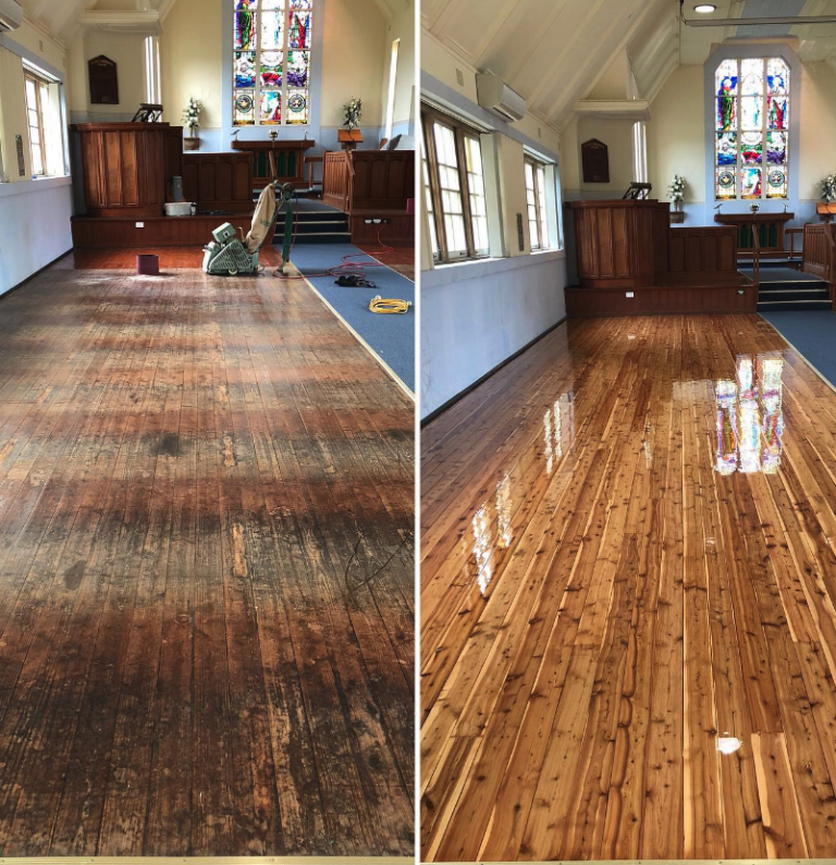 Hammondville Anglican Church Heritage Floor Sanding Sydney