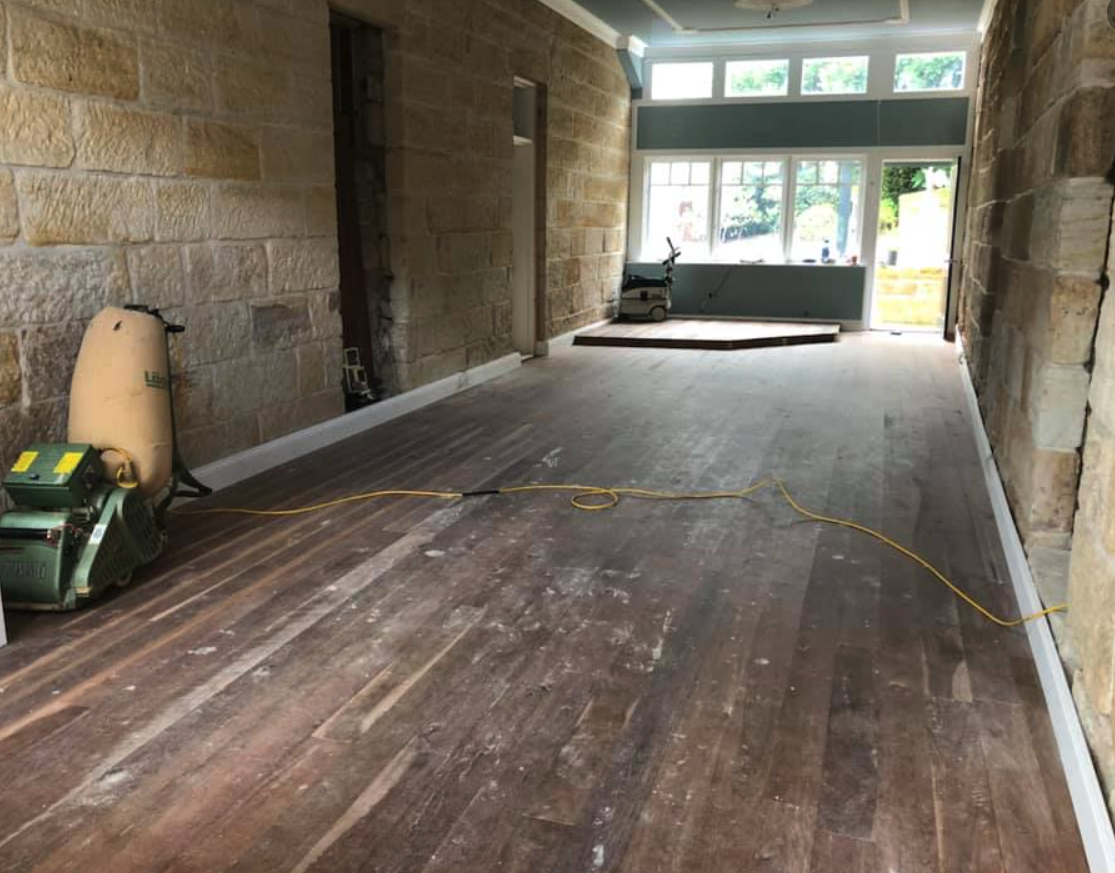 Fernleigh House Before Heritage Floor Sanding